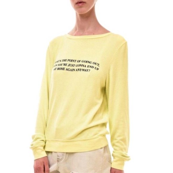 ✨WILDFOX What's The Point BBJ Baggy Beach Jumper - Picture 5 of 7